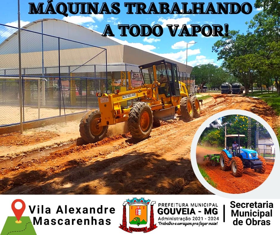 Prefeitura Municipal de Gouveia: trabalhando com coragem  também nas comunidades!