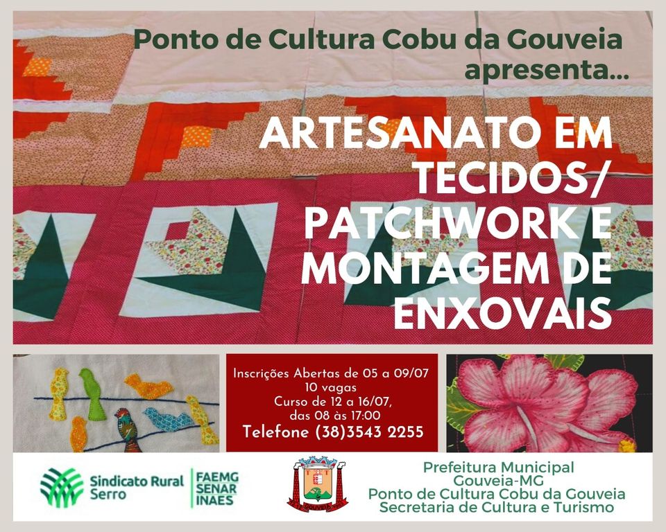 E o  PONTO DE CULTURA COBU DA GOUVEIA traz para você...